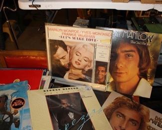 M Monroe and Yves MOntand, Barry Manilow, George Benson