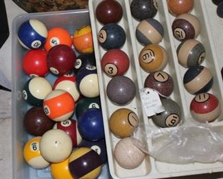 Pool Table Balls