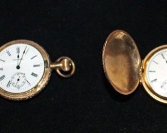 Waltham and Elgin Pocket Watches