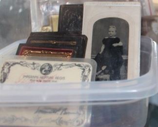 Tin Types and other Collectibles