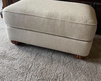 Fabric Ottoman 37”w x 24”d x 17”h