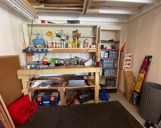 Garage Work Area
