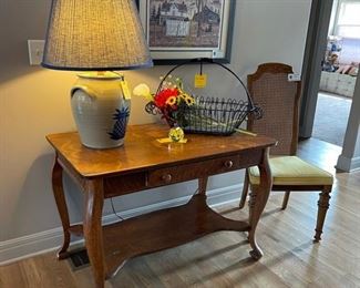 Vintage Tiger Oak Table
