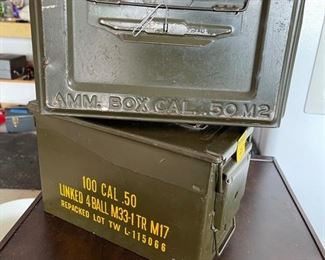 Vintage Ammunition Boxes