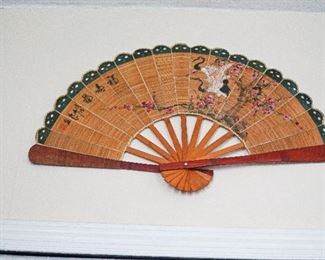 large decorative fan