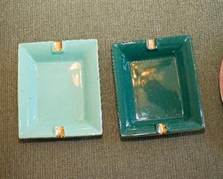 pair of ash trays
