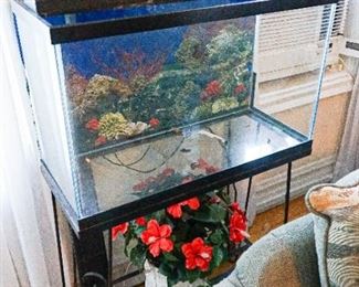 fish tank with stand