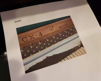 Kawai CX-4 upright piano w/ stool