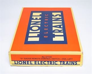 Lionel  6-5133 "O" Gauge Remote Control Switch Left in Original Box 