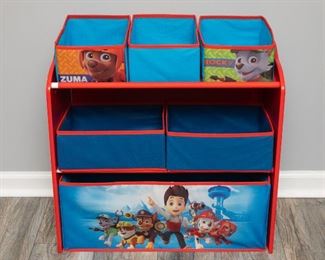 Paw Patrol 6-Bin Design and Store Toy Organizer