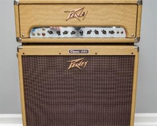Peavey Classic 50 Amp Head and Peavey Classic 115E Cabinet