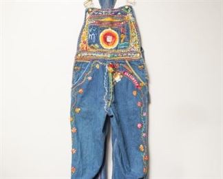 Hand-embroidered in early 70's and a gift from an Italian hippie girl from New York in 1974. Worn on stage a number of times.