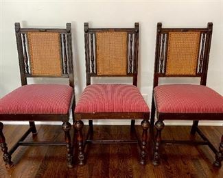 Berkey and Gay dining room chairs 
