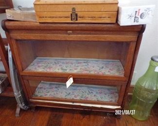 stacking lawyer bookcases, I think we have 5