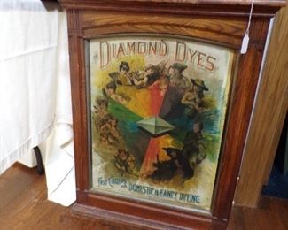 very nice, w/tin sign in front