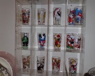 character glass ware