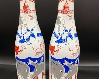 2 - 1957 Bipartisan Convention Bottles
