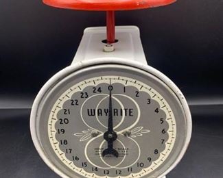 Vintage WayRite 25 lb Household Scale