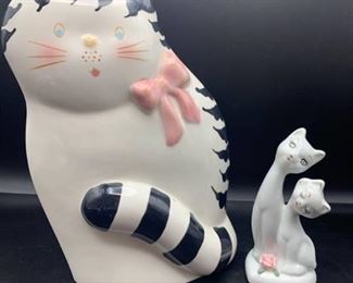 2 - Porcelain Cats