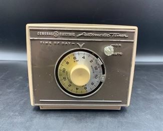 Vintage General Electric Automatic Timer Model 8110A - works