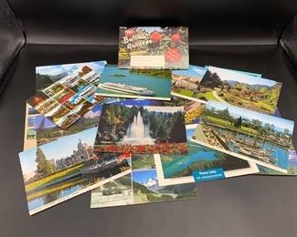Lot of Unused Canada Postcards and Butchart Gardens Photo Pack