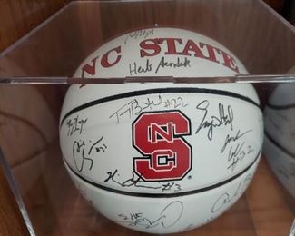 Signed NC State basketball