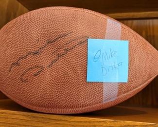 Signed Mike Ditka football