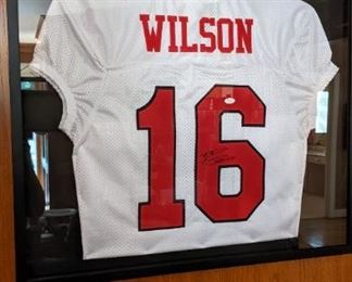 Signed Wilson jersey