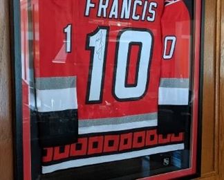 Signed Francis jersey