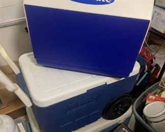 Many varieties of coolers