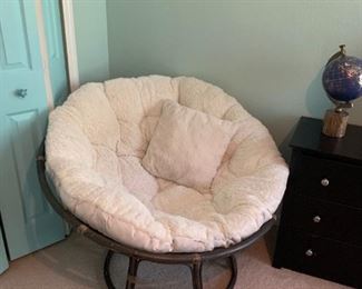 Chair with new cushion