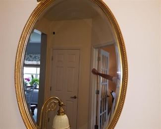 #17 $35.00 - Gold tone mirror - 21"x33"h