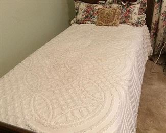 Twin bed $200.  Bedspread $20
