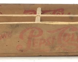 VINTAGE PEPSI COLA DRINK CRATE
