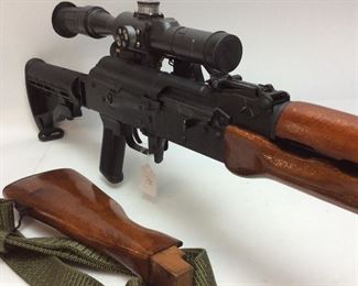 ROMARM AK-47 w RUSSIAN QUICK DETACH SCOPE