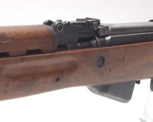 YUGOSLAVIAN SKS 7.62MM RIFLE w FOLDING BAYONET, FIREARMS