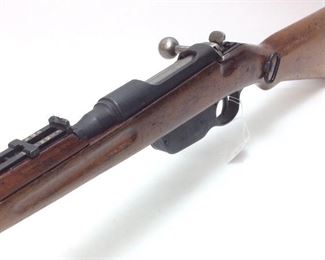 STEYR M95 8MM STRAIGHT PULL BOLT ACTION RIFLE, WORLD WAR 2, MILITARY