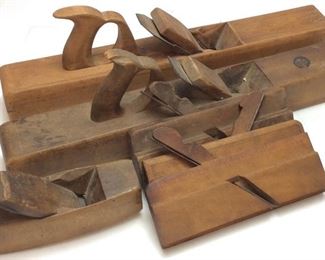 ANTIQUE WOOD PLANERS, HAND TOOLS