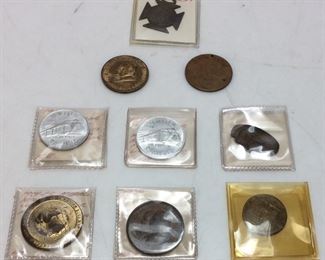 ASSORTED COMMEMORATIVE COINS