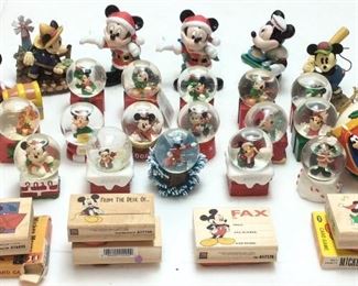 DISNEY MICKEY MOUSE GLOBES,