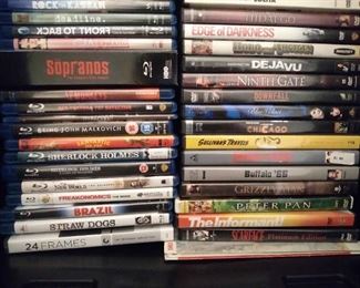 116h Two Tubs of Dvds And Bluray