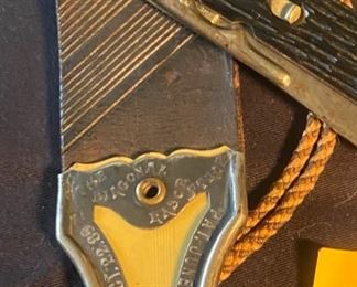 014lr Knapp Bros Strap Schrade Walden Knife