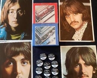 027lr Beatles Anthology Buttons More