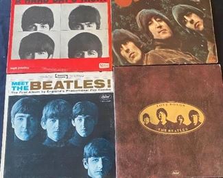 031lr Four Classic Beatles Lps