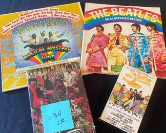034lr Beetles Magical Mystery Tour Lp