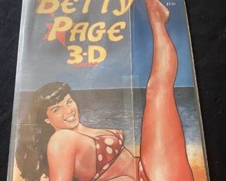 076lr 3d Betty Page Comic And More