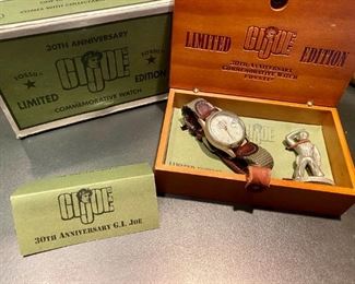 096lr Gi Joe 30th Anniv. Fossil Watch
