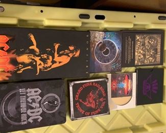 252 CD Sets ACDC, Grand Funk Railroad, Boston Collectors Edition and others