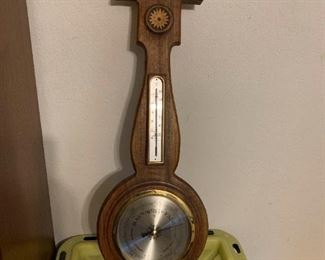 254 Vintage Banjo Barometer