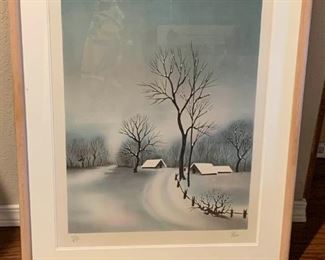 272 Chamonix by artist Justiniano Pires.